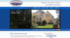 Desktop Screenshot of coastalauction.com